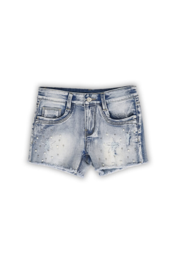 Σορτς τζιν για κορίτσια 1-6 ετών New College 9288