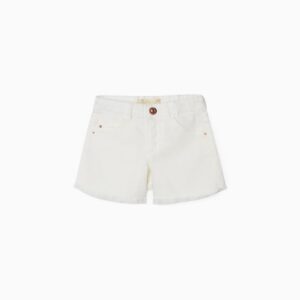 Σορτς τζιν λευκό για κορίτσια 4-14 ετών Zippy 31040613041