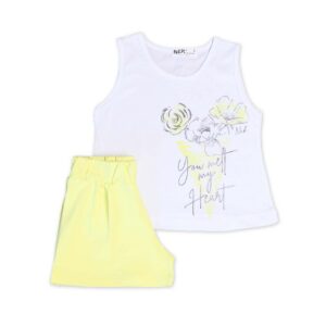 Σετ σορτς για κορίτσια 1-6 ετών Nek 34622