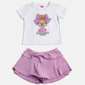 Σετ φούστα Joyce 2311151 για κορίτσια 1-5 ετών