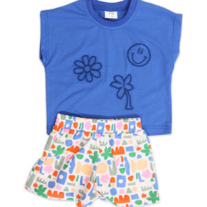 Σετ-σορτς New College 34-8342 για κορίτσια 1-6 ετών