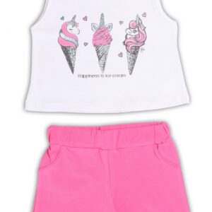 Σετ σορτς ΝΕΚ 33523 για κορίτσια 1-6 ετών
