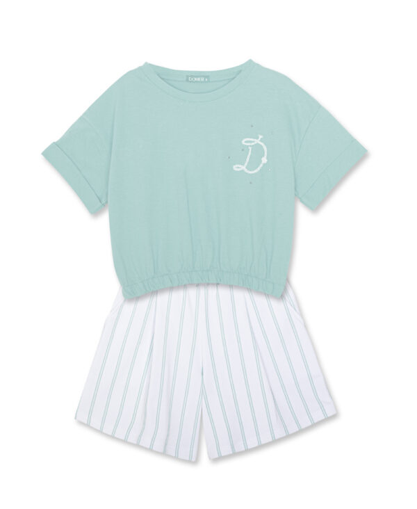 Σετ σορτς Domer 4203 για κορίτσια 7-16 ετών