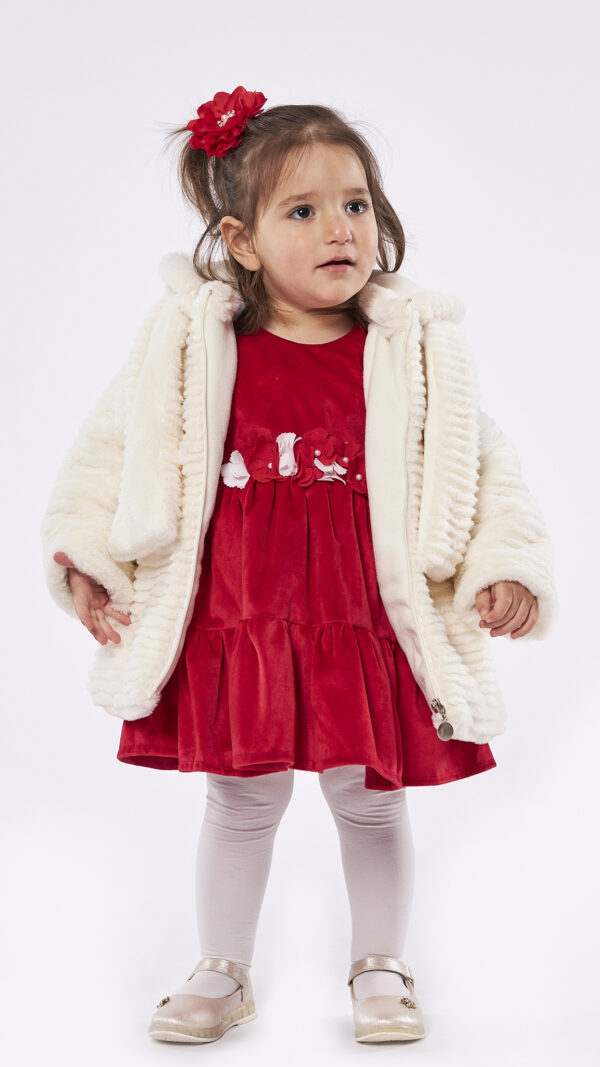 Γούνα και κασκόλ για κορίτσια 9-24 μηνών Εβίτα 239521