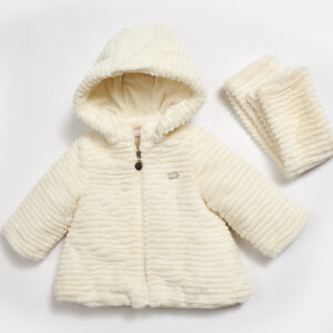 Γούνα και κασκόλ για κορίτσια 9-24 μηνών Εβίτα 239521