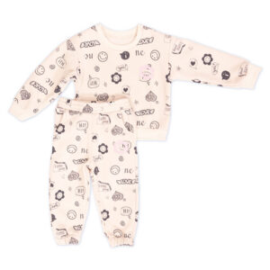 Σετ φόρμα New college 44-8318 για κορίτσια 1-6 ετών