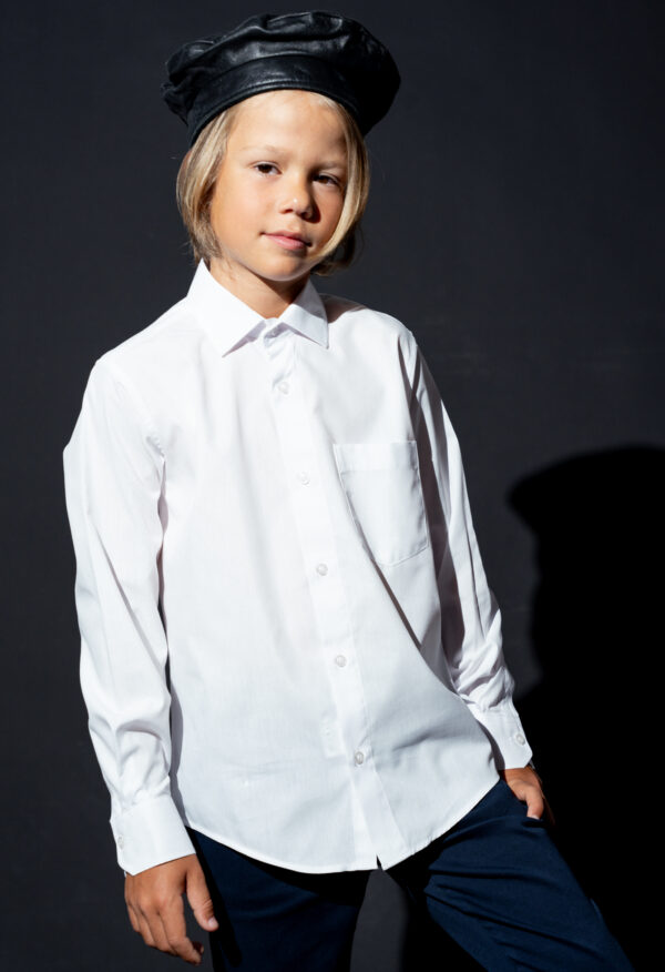 Πουκάμισο παρέλασης Hashtag για αγόρια